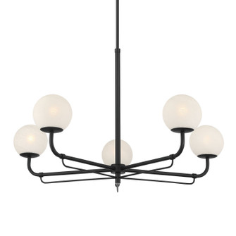 Whitehall Five Light Chandelier in Dark Matte Black (7|3795-899)