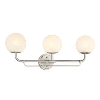 Whitehall Three Light Vanity in Brushed Nickel (7|3793-84)