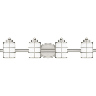 Hazlett Four Light Bath in Brushed Nickel (10|HZT8631BN)