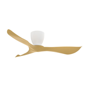 Keanu 56'' Ceiling Fan in Matte White / Teak (16|88753MWTK)