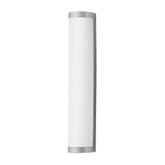 Halfpipe LED Outdoor Wall Sconce in Brushed Aluminum (16|55514WTAL)