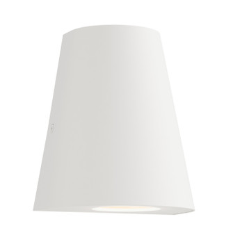 Taper LED Outdoor Wall Sconce in White (16|52119WT)