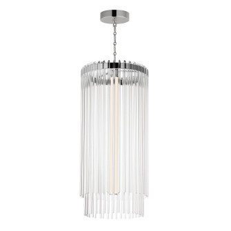 Jolie LED Foyer Pendant in Polished Nickel (16|38426CLPN)