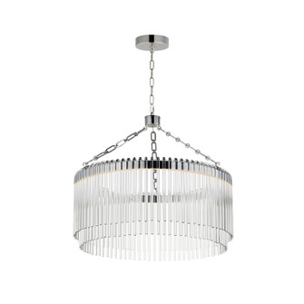 Jolie LED Pendant in Polished Nickel (16|38422CLPN)
