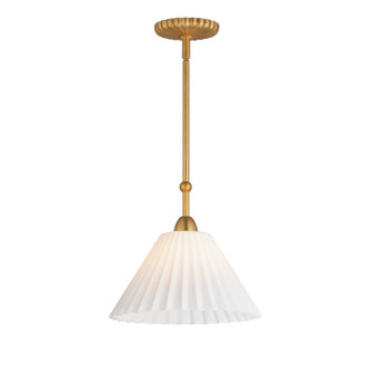 Kismet One Light Pendant in Gold Leaf (16|18311SWGL)