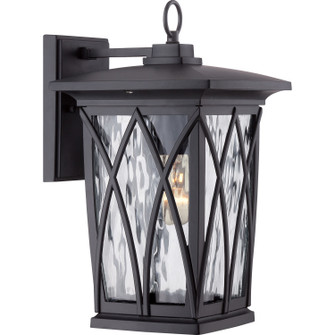 Grover One Light Outdoor Wall Lantern in Mystic Black (10|GVR8408K)