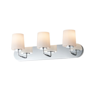 Durham Three Light Strip Bath Vanity in Polished Chrome (16|12893WTPC)