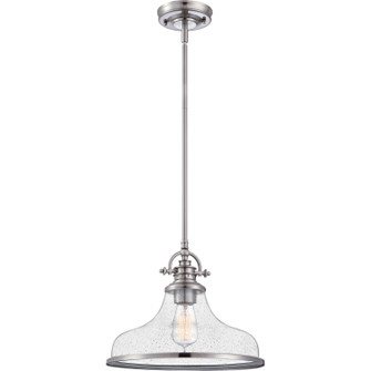 Grant One Light Pendant in Brushed Nickel (10|GRTS2814BN) Grant One Light Pendant in Brushed Nickel (10|GRTS2814BN)