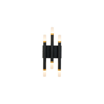 Draven LED Wall Sconce in Black (347|WS19707-BK-UNV)