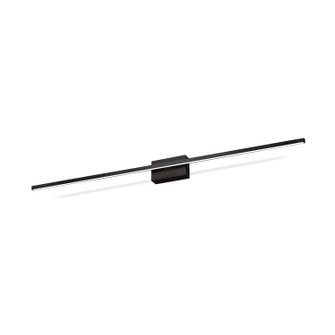 Vega Minor LED Vanity in Black (347|VL18248-BK-UNV)