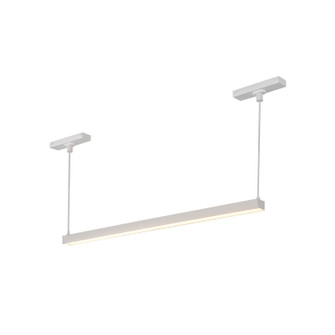 Mira LED Track Linear Pendant in White (347|TRL28122-WH)