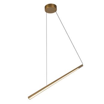 Lex LED Linear Pendant in Vintage Brass (347|LP68124-VB-UNV)
