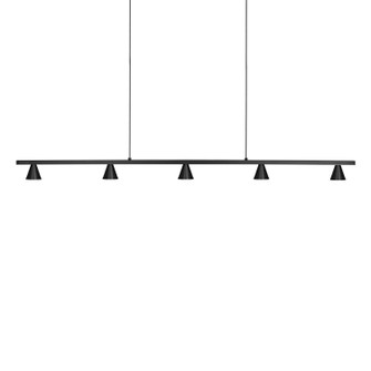 Dune LED Linear Pendant in Black (347|LP19947-BK-UNV)