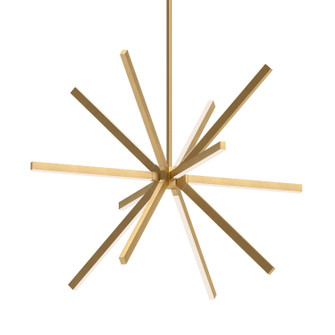 Sirius LED Chandelier in Brushed Gold (347|CH14348-BG-UNV-010)