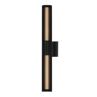Citadel LED Outdoor Wall Sconce in Black (86|E30318-BK)