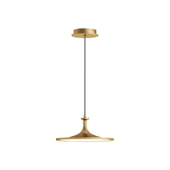 Issa LED Pendant in Brushed Gold (452|PD418012BG-UNV)