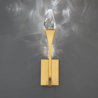 Plumeria LED Wall Sconce in Aged Brass (529|BWS25523-AB)