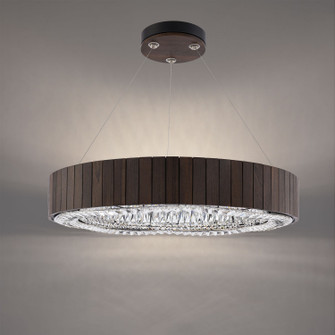Andean LED Pendant in Smokey Walnut (529|BPD88533-SW)