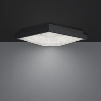 Wisteria LED Flush Mount in Aged Brass (529|BFM46512-BK)