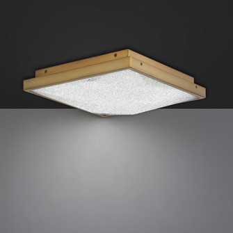 Wisteria LED Flush Mount in Aged Brass (529|BFM46512-AB)