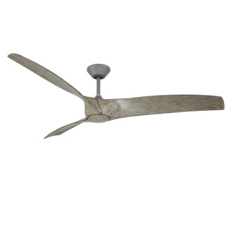 Zephyr 72'' Ceiling Fan in Graphite/Weathered Wood (441|FR-W2006-72L-GH/WW)