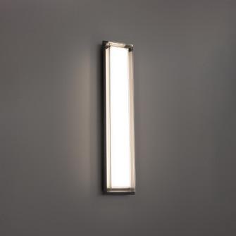 Ice Bar LED Outdoor Wall Sconce in Black (281|WS-W16526-30-BK)