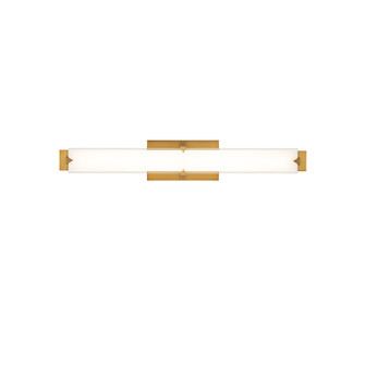 Carlisle LED Wall Sconce in Aged Brass (281|WS-7527-30-AB)
