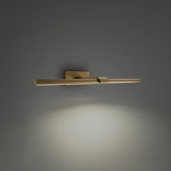 Inlet LED Picture Light in Aged Brass (281|PL-48524-27-AB)