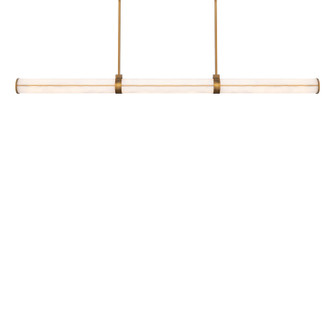 Clique LED Linear Pendant in Aged Brass (281|PD-56448-AB)
