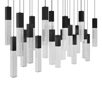 Cinema LED Pendant in Black (281|PD-30823L-BK)