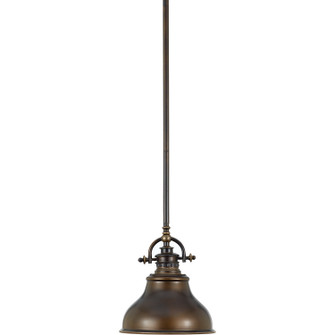 Emery One Light Mini Pendant in Palladian Bronze (10|ER1508PN)