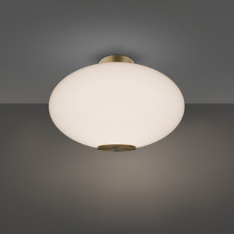 Illusion LED Flush Mount in Aged Brass (281|FM-72322-30-AB)
