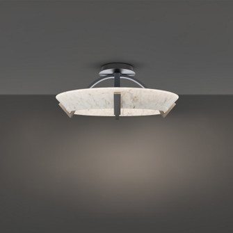 Copa LED Flush Mount in Aged Brass (281|FM-54519-AB)