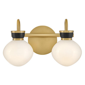 Lucy LED Bath in Lacquered Brass (531|85592LCB-BK)