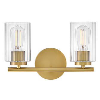 Leta LED Bath in Lacquered Brass (531|85582LCB)