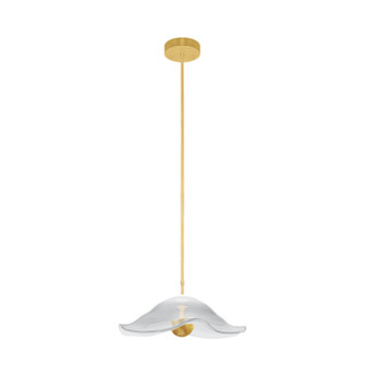 Embark LED Pendant in Gold Leaf/Clear (48|100068-33)