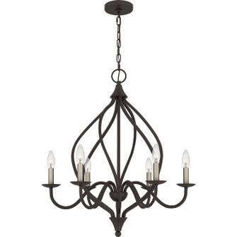 Dupont Six Light Chandelier in Old Bronze (10|DUP5025OZ)