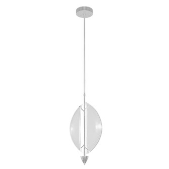 Embark Pendant in Silver Leaf/Clear (48|100057-43)