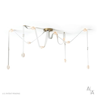 Snaps Snaps Large LED Pendant in Coastal White (39|401316-LED-STND-02-LC-AR)