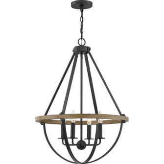 Bartlett Four Light Pendant in Earth Black (10|BRL2823EK)