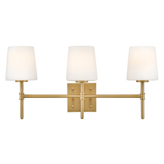 Saunders LED Vanity in Lacquered Brass (13|56953LCB)