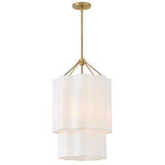Gwen LED Pendant in Lacquered Brass (13|47737LCB)
