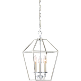 Aviary Three Light Foyer Pendant in Polished Nickel (10|AVY5203PK)