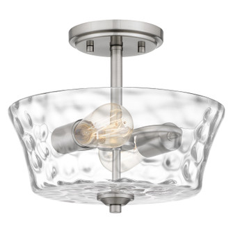 Acacia Two Light Semi Flush Mount in Brushed Nickel (10|ACA1711BN)