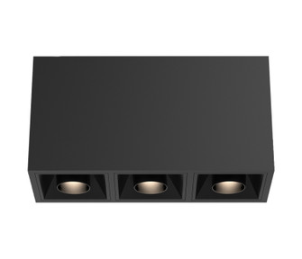 Bravo LED Flushmount in Black (40|BVOS301SGSGG1030WCL)