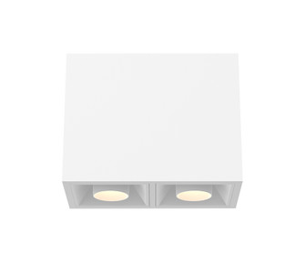 Bravo LED Flushmount in White (40|BVOS202SGSG1035WCL)