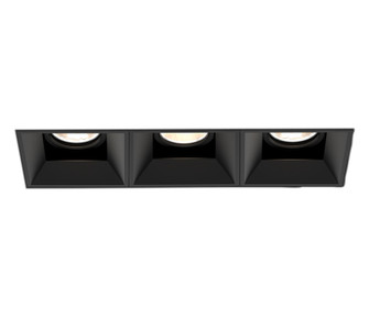 Bravo LED Recessed Multiple in Black (40|BVOR3TL01RFFF1027WCL)