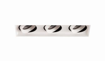 Baby Tango LED Recessed Multiple in White (40|BTGO3TL02FG530WCL)