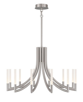 Olette LED Chandelier in Brushed Nickel (40|49011-029)