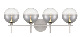 Iissa Four Light Vanity in Nickel (40|48917-025)